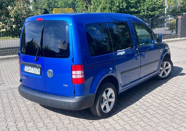 Volkswagen Caddy cena 36900 przebieg: 210000, rok produkcji 2014 z Oława małe 46